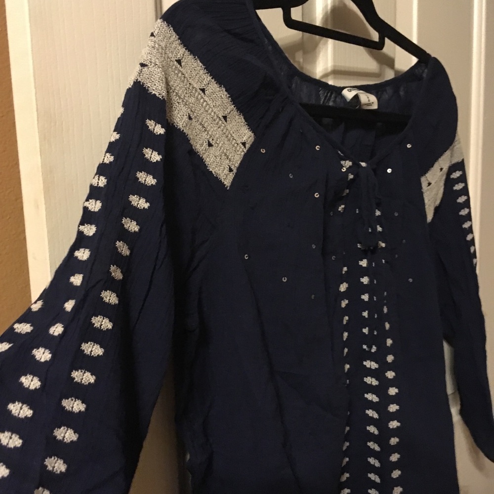 PRICE NEGOTIABLE Old Navy Embroidered Blouse